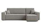 Ecksofa mit Schlaffunktion und Bettkasten L-form 244x142x80 cm Denis 