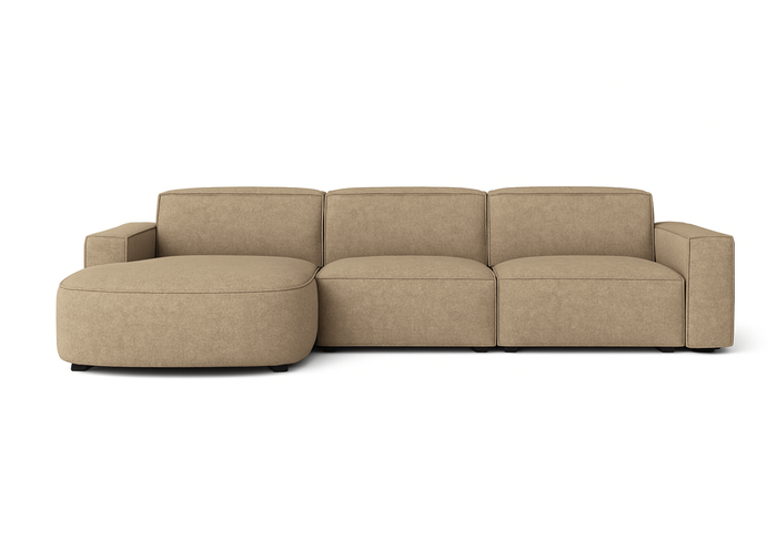 Ecksofa L-form, 3-Sitzer 284x102x70cm Lucas