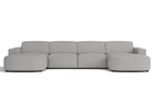  Ecksofa Modular U-form 364x166x70 cm Lucas 