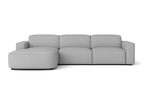 Ecksofa L-form, 3-Sitzer 284x102x70cm Lucas