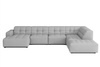 Ecksofa U-form links 364x262x70 cm modular Sofa Bergi 