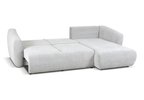 Ecksofa mit Schlaffunktion und Bettkasten, L-form 255x165x91 cm Lola