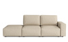 Modulare Sofa 3-Sitzer 255x102x90 cm Fergi Beige