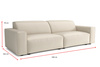 Sofa 2-Sitzer 204x102x70cm Lucas