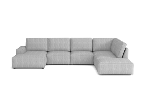 Ecksofa U-form Fergi 366x257x90 cm