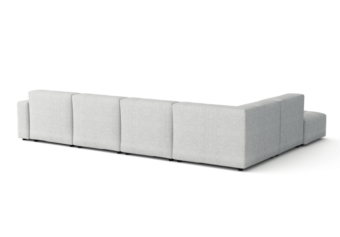 Ecksofa U-form links 364x262x70 cm modular Sofa Bergi 
