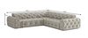 Ecksofa 254x254x80 cm Stil Chesterfield Candi