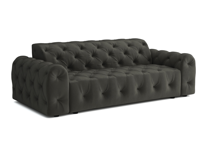 4-Sitzer-Sofa mit eleganter Steppung CANDY 255 × 107 cm