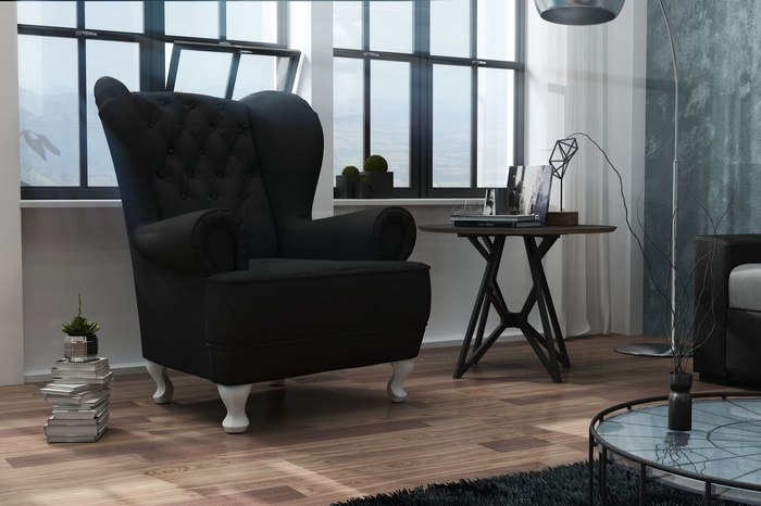 NEPAL 110x80 cm Ohrensessel mit Steppung