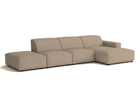 Ecksofa Rechts 4 Teile 341x102x70cm Lucas 