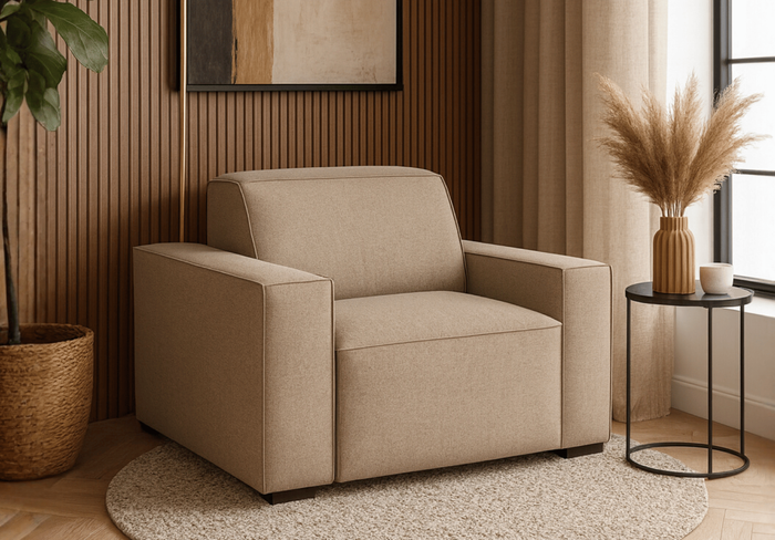 Sessel, Relaxsessel 124x102x70 cm Lucas