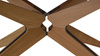 Ovaler Klapptisch aus Eiche 110 cm x 200-300 cm T79