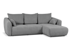 Ecksofa mit Schlaffunktion und Bettkasten, L-form 255x165x91 cm Lola