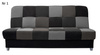 Sofa mit Schlaffunktion, Bettcouch, Schlafsofa mit Bettkasten Quadrat 190x58x98 cm