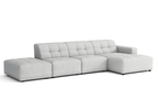 5-Sitzer-Ecksofa mit Ottomane BERGO 341 × 166 cm