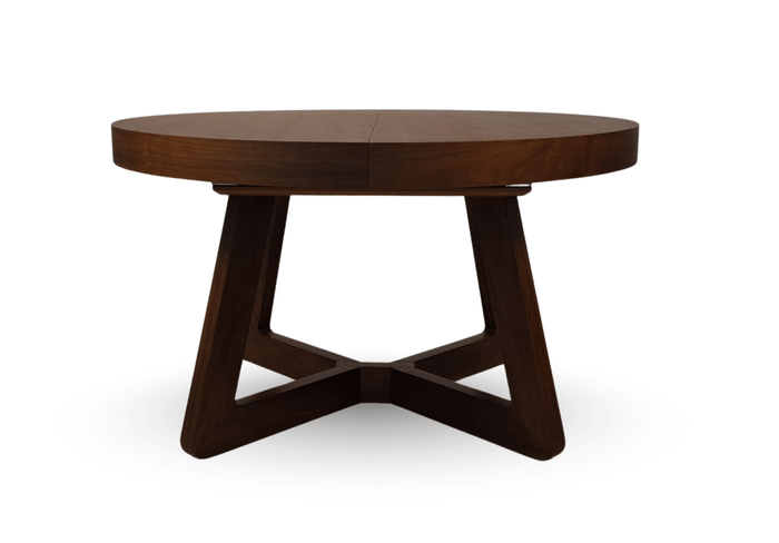 Runder Tisch, Esstisch, Holztisch T40 130-230 cm