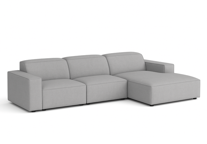 Ecksofa L-form, 3-Sitzer 284x102x70cm Lucas