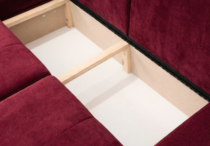 Ecksofa mit Schlaffunktion UNO 245 × 148 cm