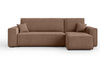 Ecksofa mit Schlaffunktion und Bettkasten L-form 244x142x80 cm Denis 