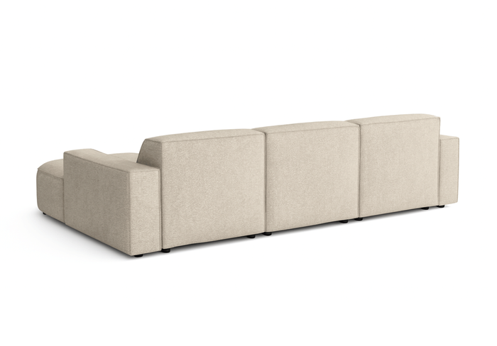 Ecksofa L-form, 3-Sitzer 284x102x70cm Lucas