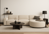 Ecksofa L-form, 3-Sitzer 284x102x70cm Lucas