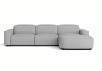 Ecksofa L-form, 3-Sitzer 284x102x70cm Lucas