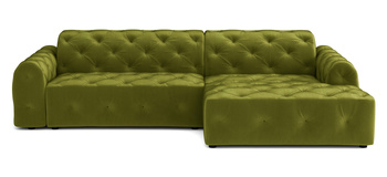 Ecksofa L-form 260x170x80 cm Chesterfield Candi