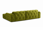 Ecksofa L-form 260x170x80 cm Chesterfield Candi