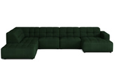 Ecksofa U-form links 364x262x70 cm modular Sofa Bergi