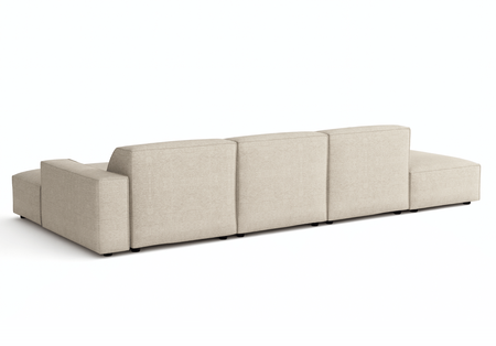 Ecksofa Rechts 4 Teile 341x102x70cm Lucas 