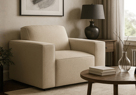 Sessel, Relaxsessel 124x102x70 cm Lucas